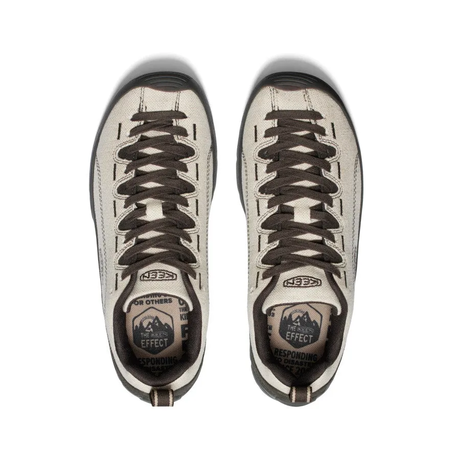 スニーカー Keen Jasper Canvas Sneakers Natural Black Olive (W) Women's Jasper Canvas Sneaker | Natural/Black Olive | Parallel