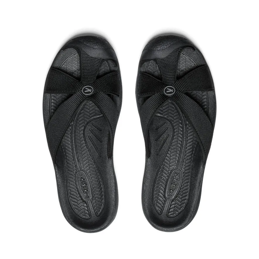 Women's Bali Slide Sandal | Black/Steel Grey sold by Keen product image thumbnail 4