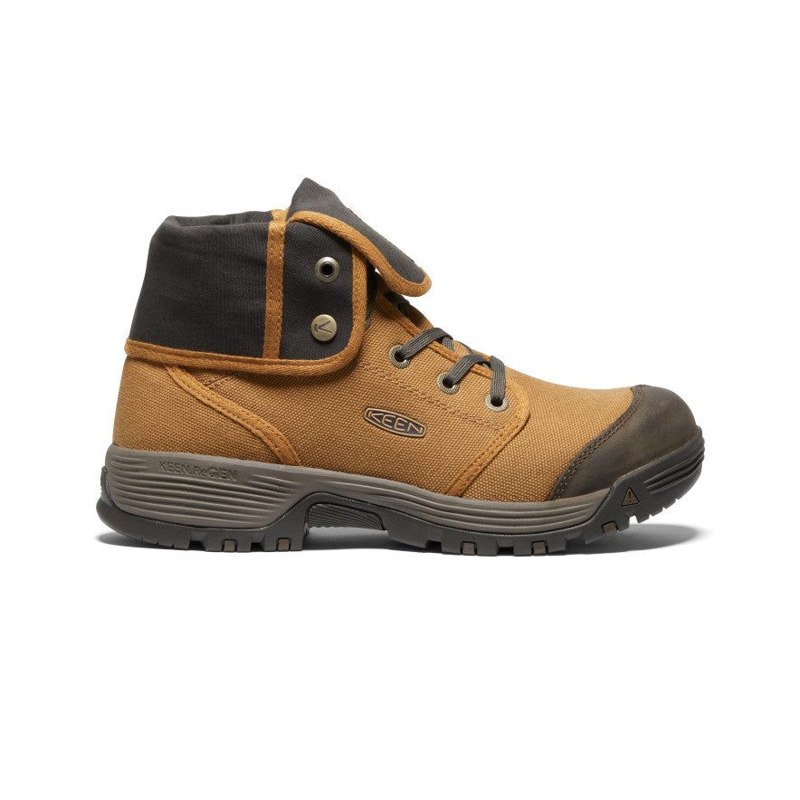 Men's Roswell Mid (Soft Toe) | Almond/Black Olive sold by Keen product image thumbnail 2