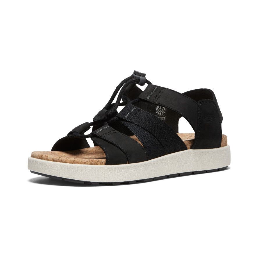 Women's Elle Mixed Strap Sandal | Black/Birch sold by Keen product image thumbnail 3