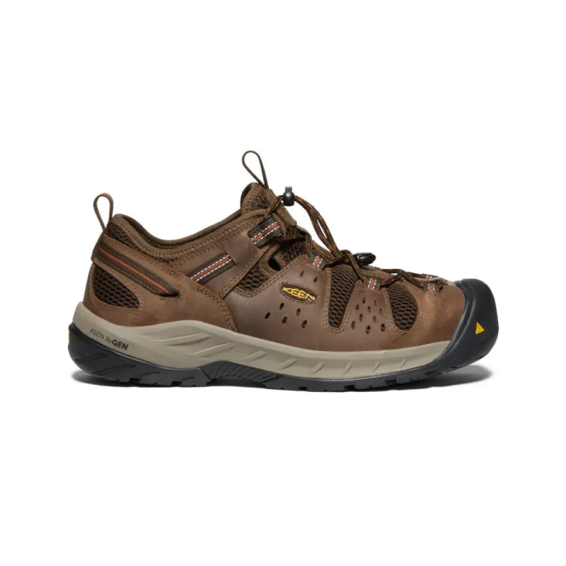 Men's Atlanta Cool II (Steel Toe)  |  Shitake/Rust sold by Keen
