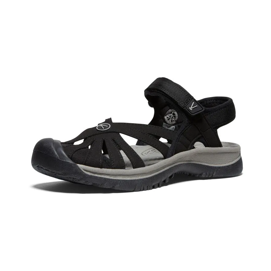 Women's Rose Sandal | Black/Neutral Gray sold by Keen product image thumbnail 3
