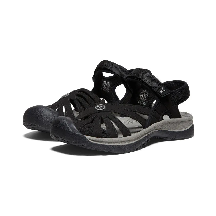 Women's Rose Sandal | Black/Neutral Gray sold by Keen product image thumbnail 2
