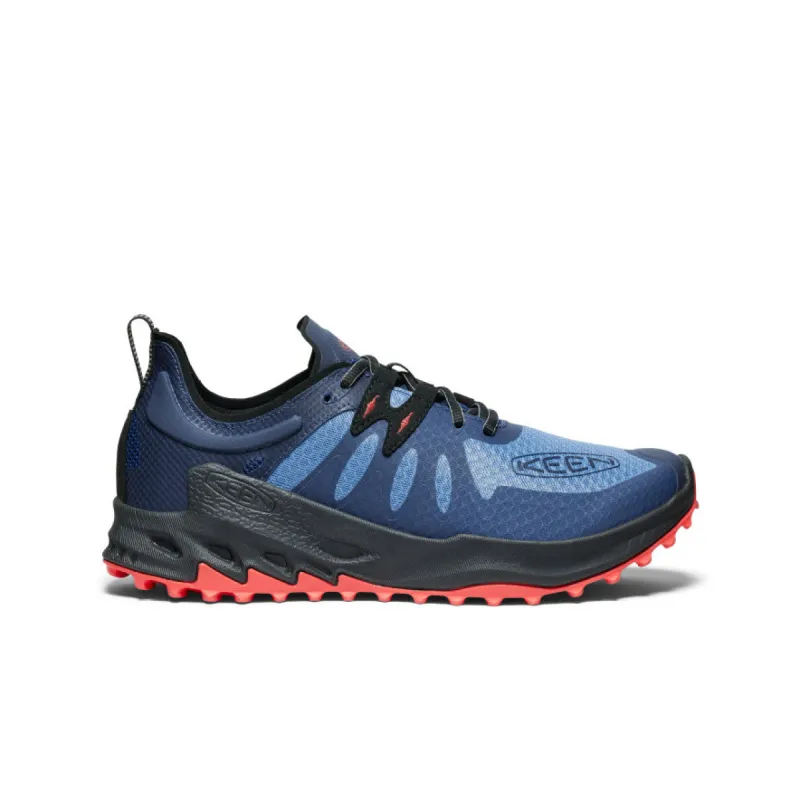 Men's Zionic Speed Hiking Shoe  |  Coronet Blue/Poppy Red sold by Keen