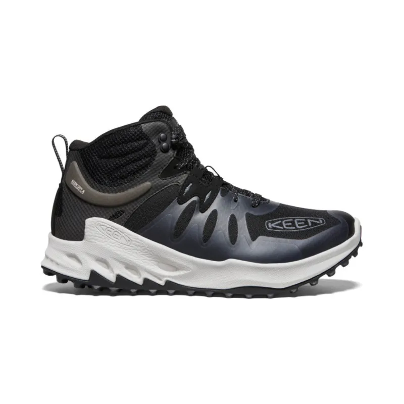 Men's Zionic Waterproof Hiking Boot  |  Black/Steel Grey sold by Keen