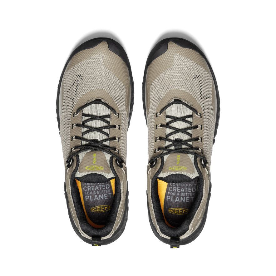 Men's NXIS EVO Waterproof Shoe | Plaza Taupe/Citronelle sold by Keen product image thumbnail 4