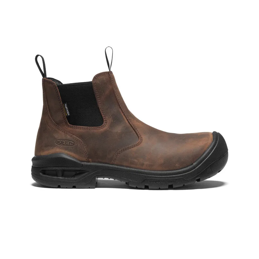 Men's Juneau Romeo Waterproof (Soft Toe) | Dark Earth/Black sold by Keen