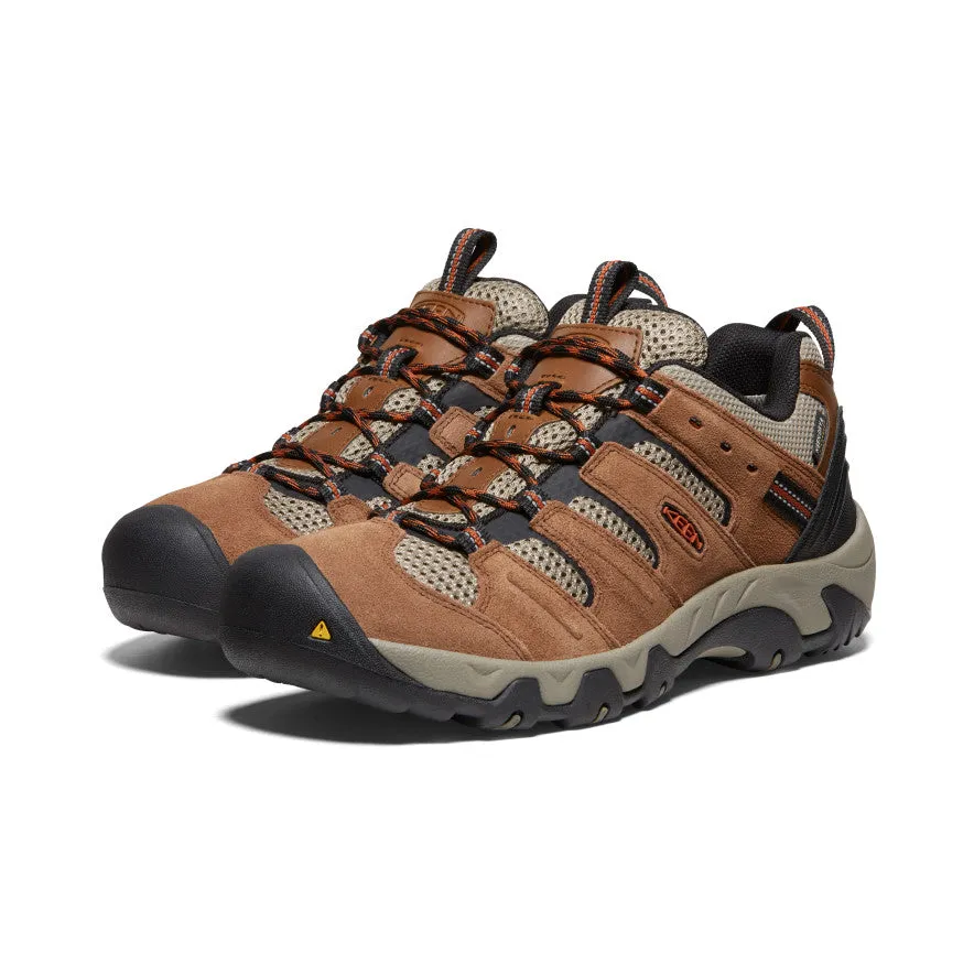 Men's Headout Waterproof Hiking Shoe | Bison/Fossil Orange sold by Keen product image thumbnail 2