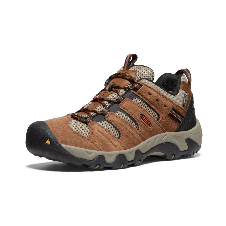 Men's Headout Waterproof Hiking Shoe | Bison/Fossil Orange sold by Keen product image thumbnail 3