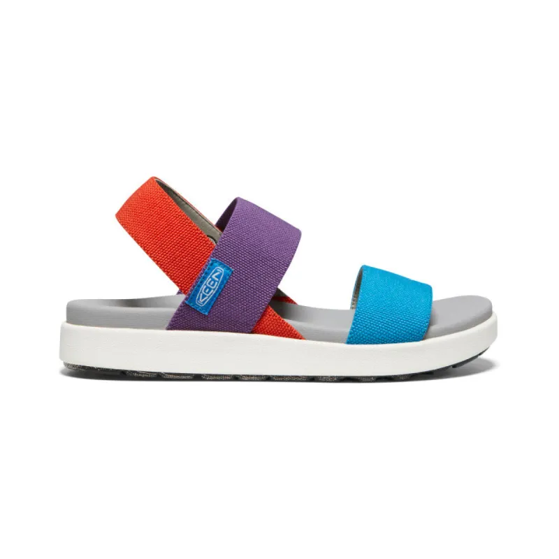 Women's Elle Backstrap Sandal  |  Charisma/Red Clay/Fjord Blue Tri-Tone sold by Keen