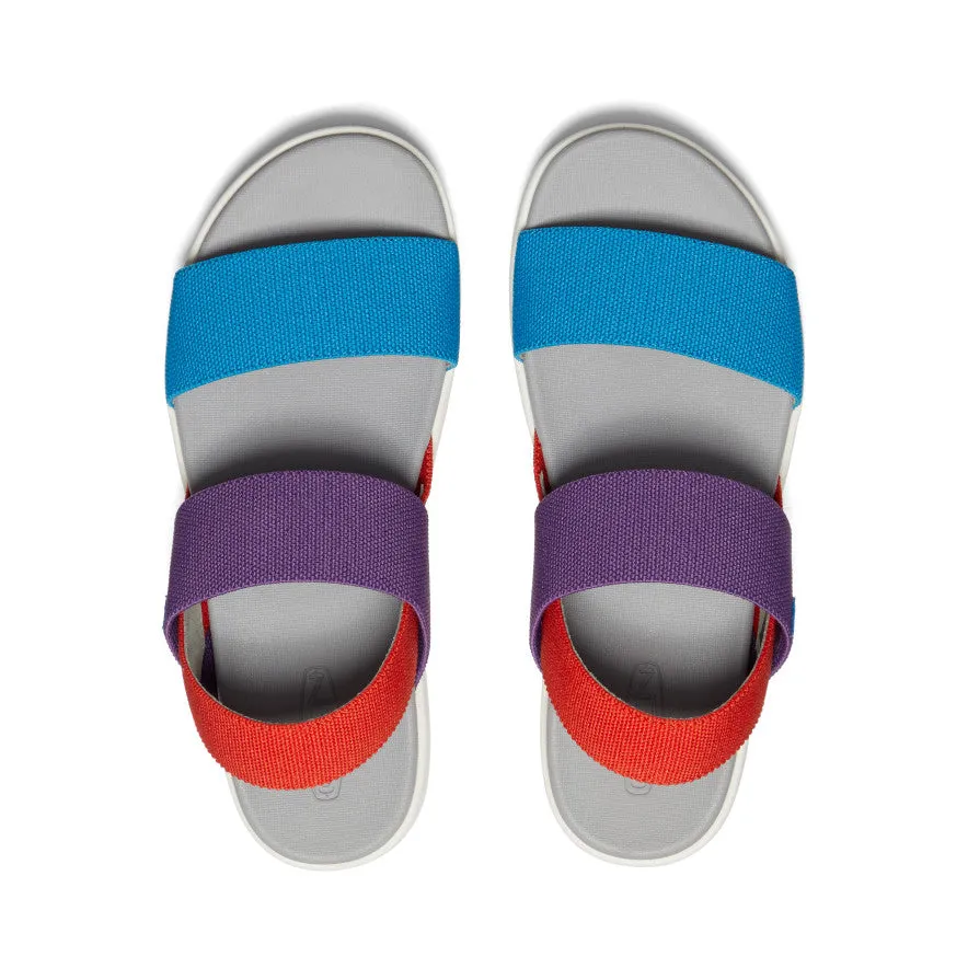 Women's Elle Backstrap Sandal | Charisma/Red Clay/Fjord Blue Tri-Tone sold by Keen product image thumbnail 4