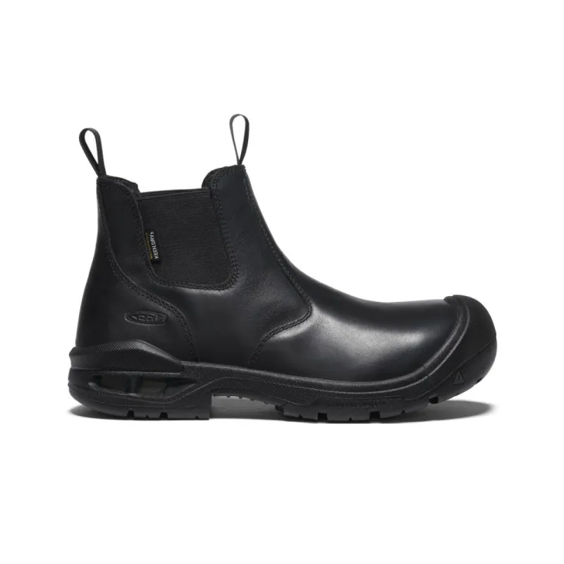 Men's Juneau Romeo Waterproof Boot (Carbon-Fiber Toe)  |  Black/Black sold by Keen