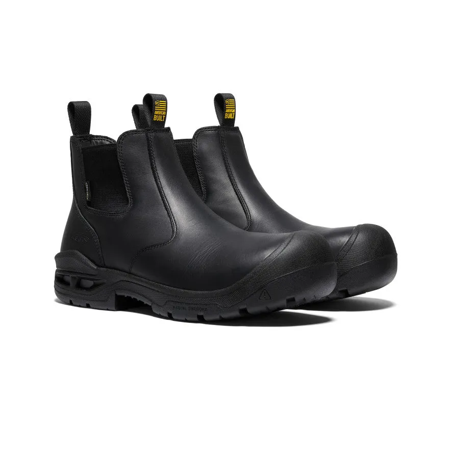 Men's Juneau Romeo Waterproof Boot (Carbon-Fiber Toe) | Black/Black sold by Keen product image thumbnail 2
