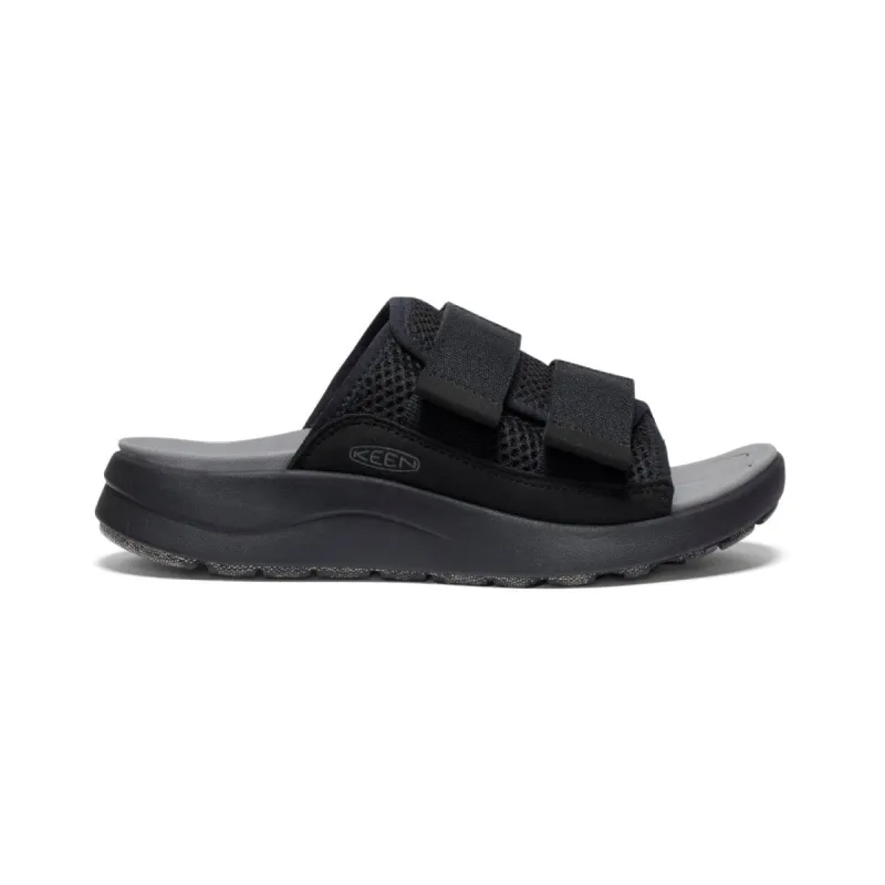 Women's Elle Sport Slide  |  Black/Black sold by Keen