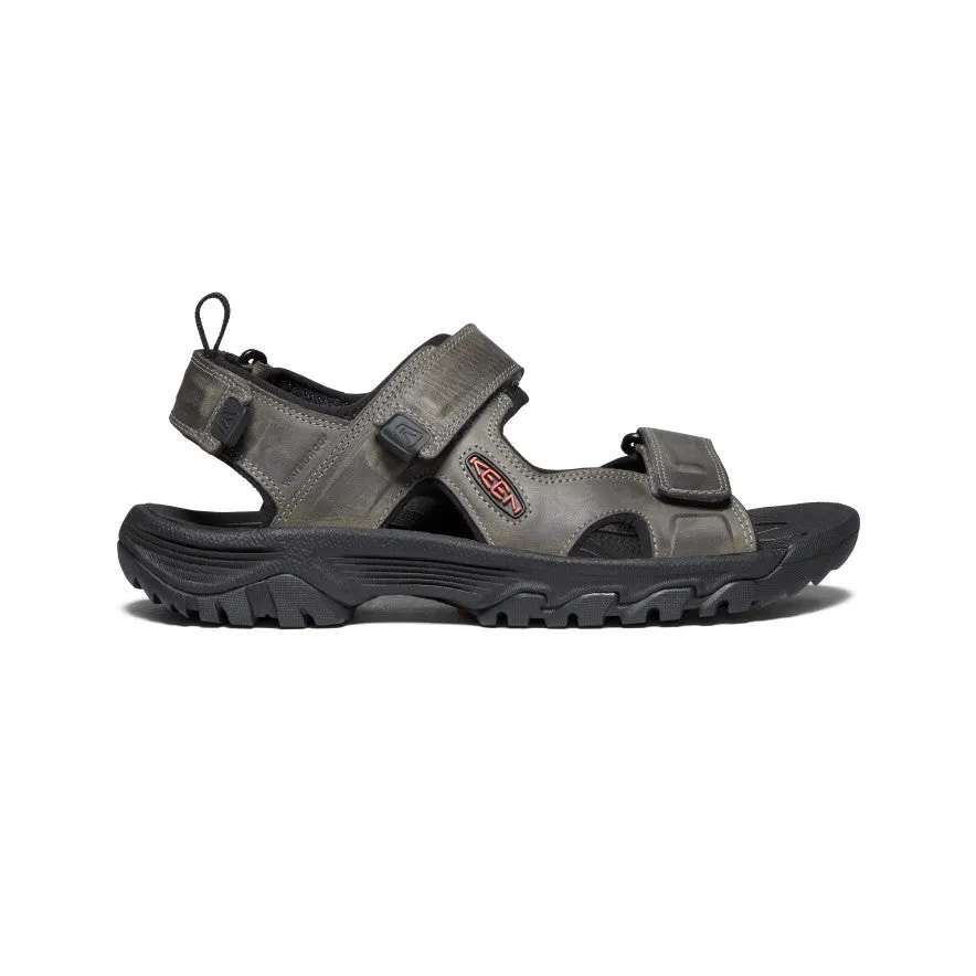 Men's Targhee III Open Toe Sandal | Grey/Black sold by Keen
