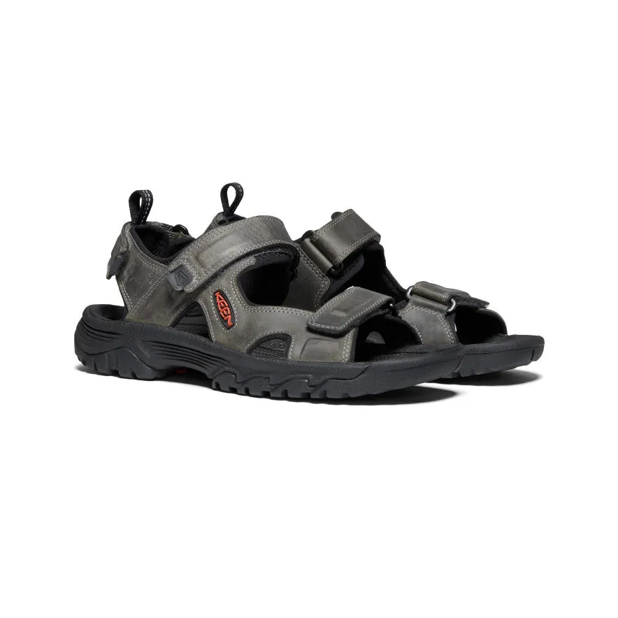 Men's Targhee III Open Toe Sandal | Grey/Black sold by Keen product image thumbnail 2