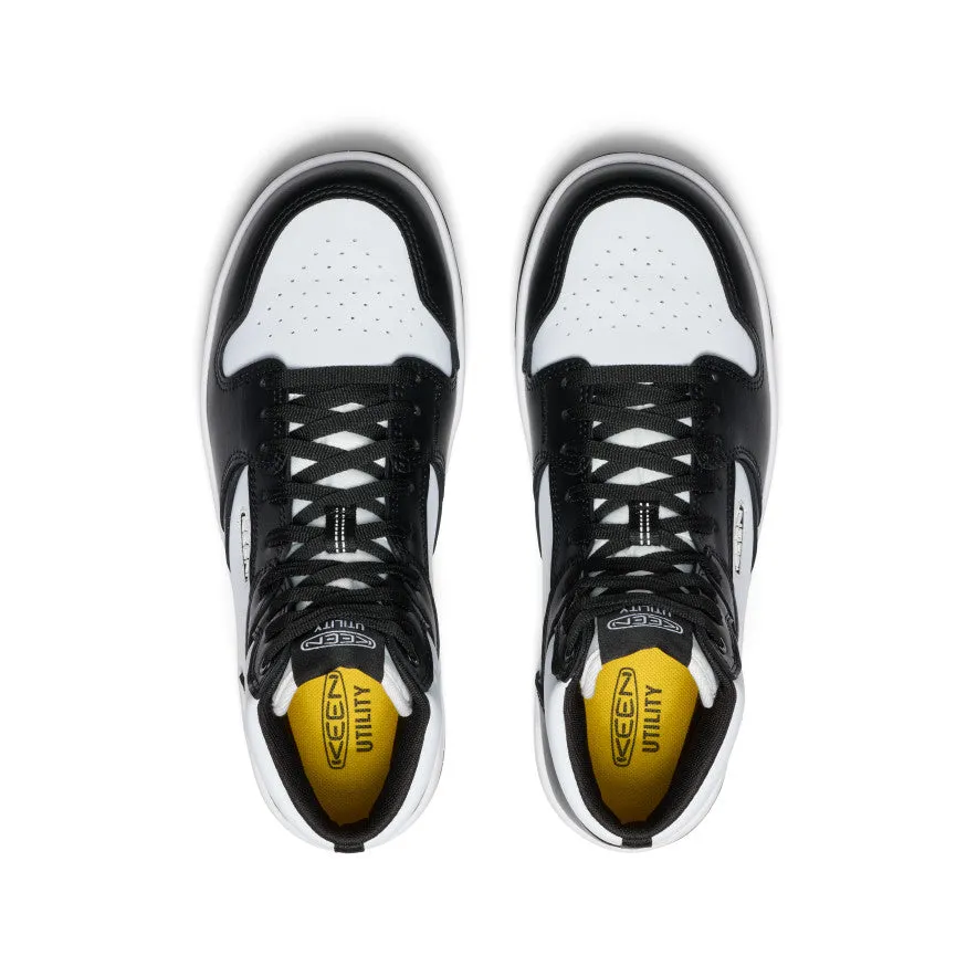 Men's Overton Mid Work Shoe (Carbon Toe) | Star White/Black sold by Keen product image thumbnail 5