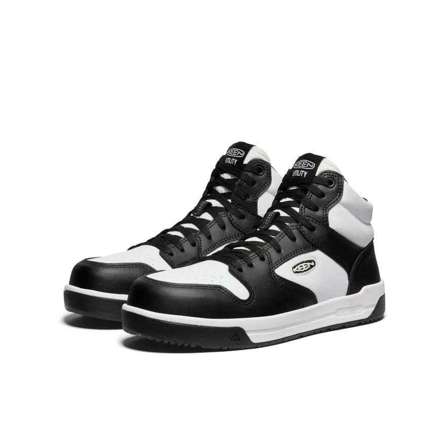 Men's Overton Mid Work Shoe (Carbon Toe) | Star White/Black sold by Keen product image thumbnail 2