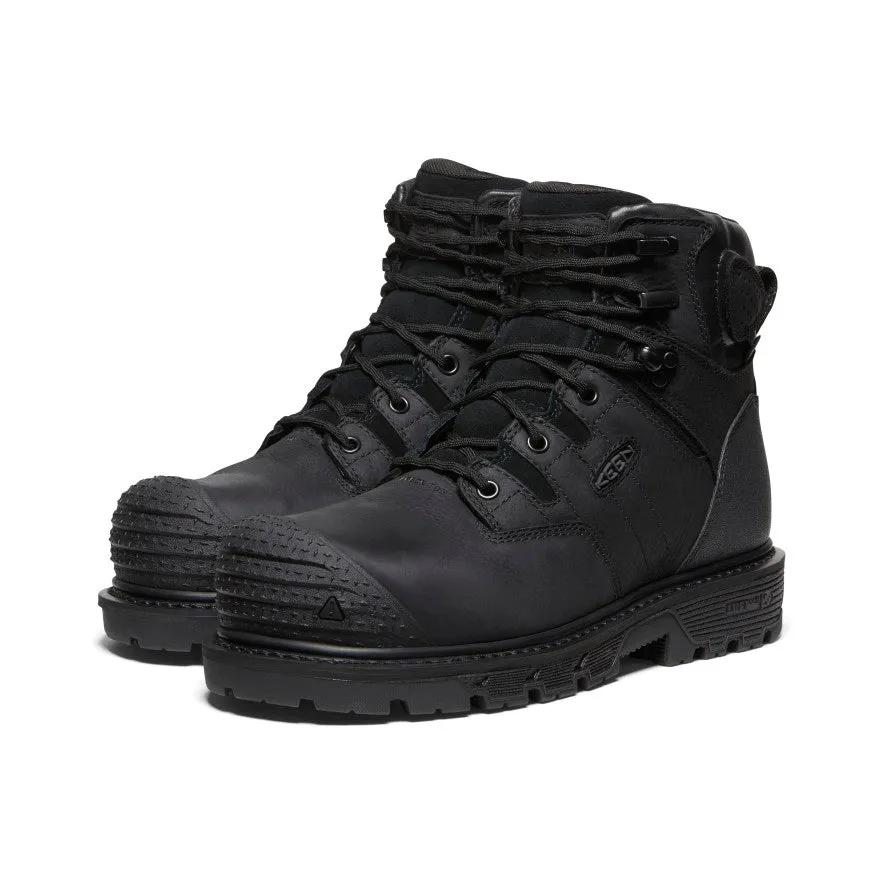 Men's Camden 6" Waterproof Boot (Carbon Toe) | Black/Black sold by Keen product image thumbnail 2