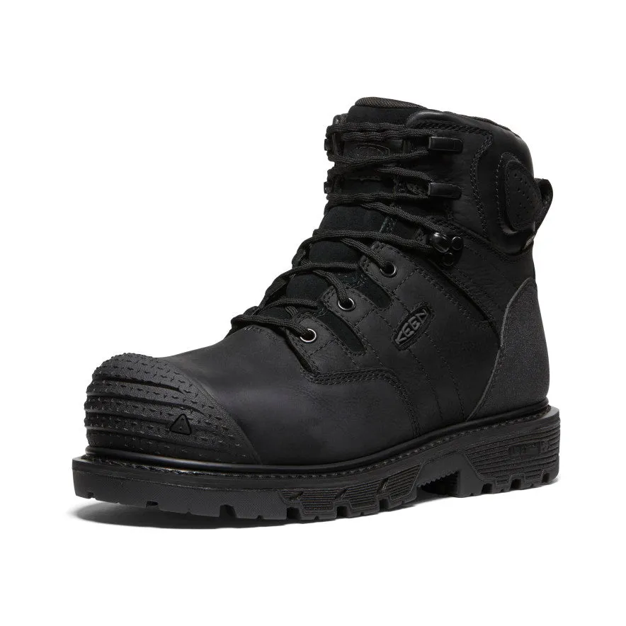 Men's Camden 6" Waterproof Boot (Carbon Toe) | Black/Black sold by Keen product image thumbnail 3