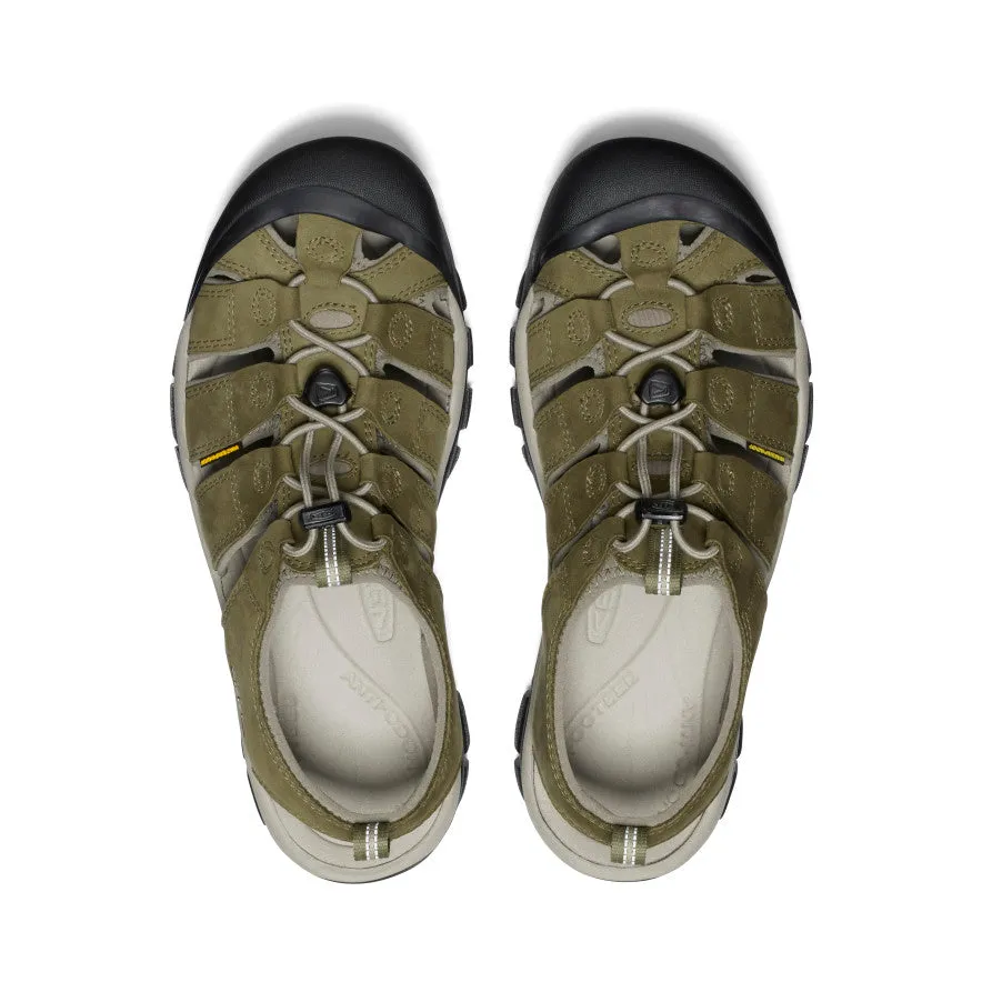 Men's Newport Leather Sandal | Martini Olive/Brindle sold by Keen product image thumbnail 4