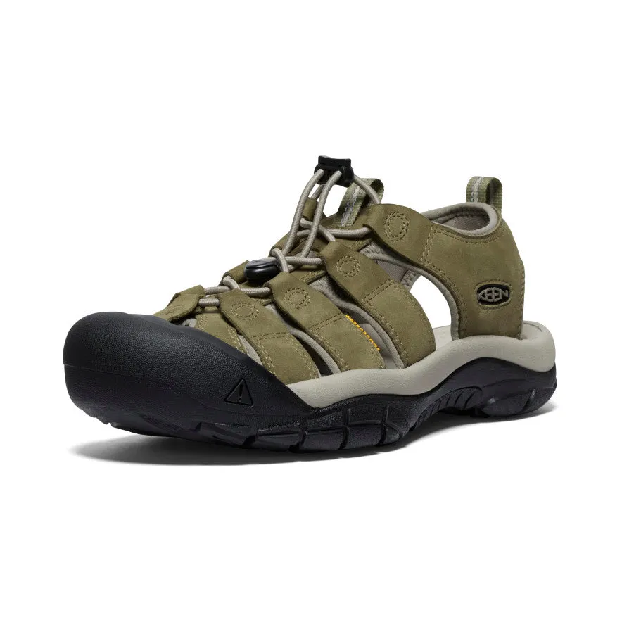 Men's Newport Leather Sandal | Martini Olive/Brindle sold by Keen product image thumbnail 3
