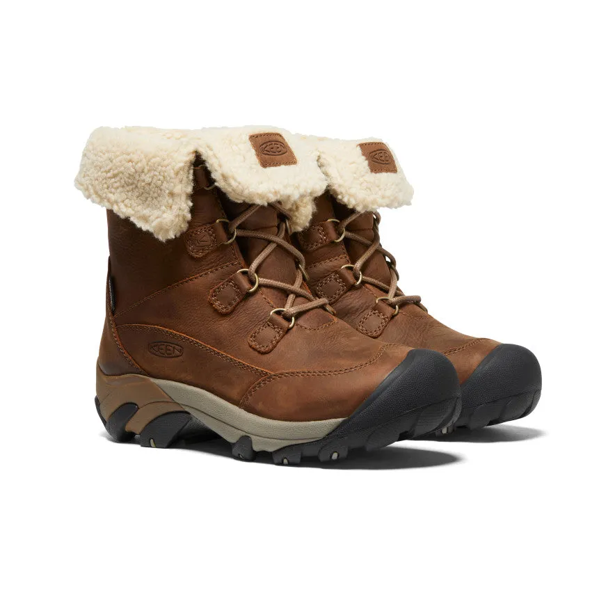Women's Betty Waterproof Short Boot | Brown/Shitake sold by Keen product image thumbnail 2
