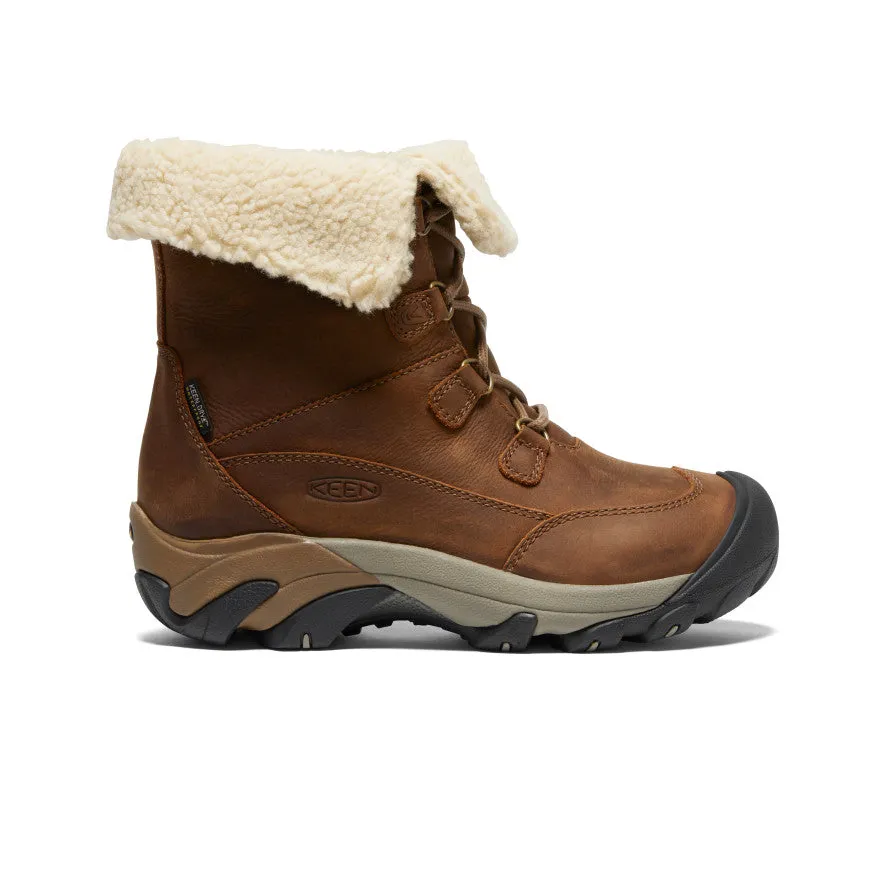 Women's Betty Waterproof Short Boot | Brown/Shitake sold by Keen