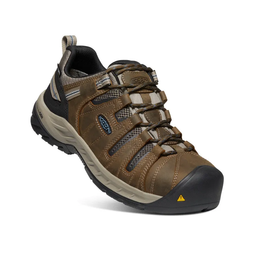 Men's Flint II Waterproof (Steel Toe) | Cascade Brown/Orion Blue sold by Keen product image thumbnail 3