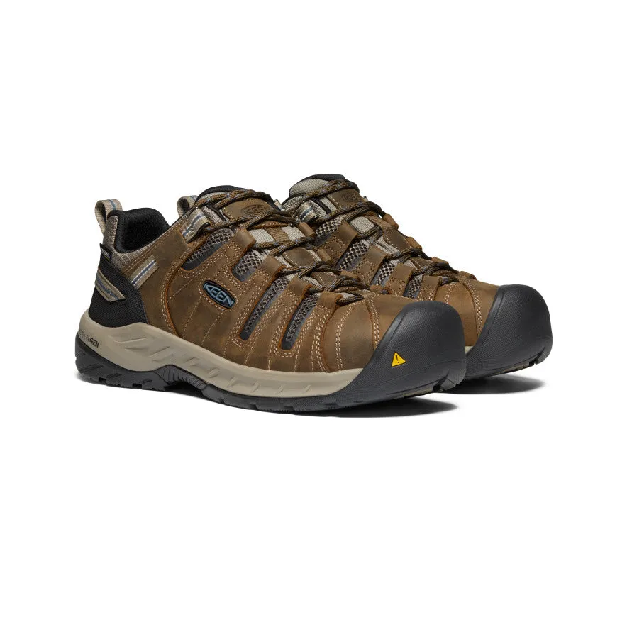 Men's Flint II Waterproof (Steel Toe) | Cascade Brown/Orion Blue sold by Keen product image thumbnail 2