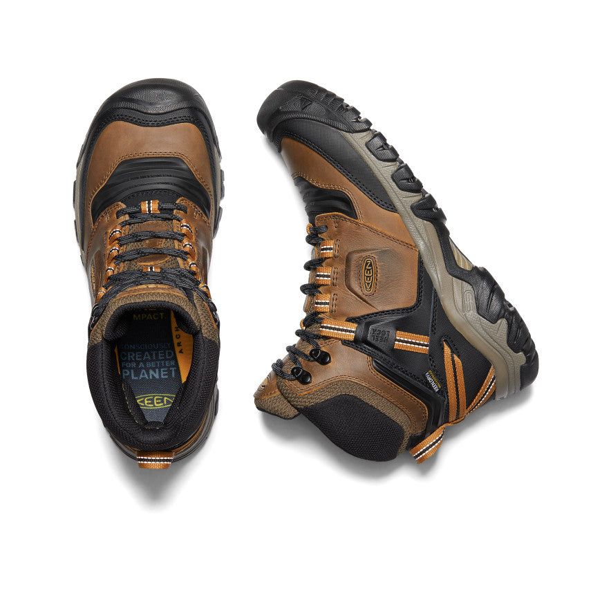 Men's Ridge Flex Waterproof Boot | Bison/Golden Brown sold by Keen product image thumbnail 4