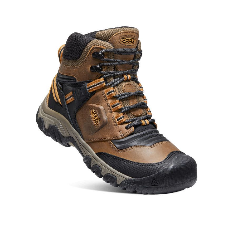 Men's Ridge Flex Waterproof Boot | Bison/Golden Brown sold by Keen product image thumbnail 3