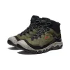 Men's Targhee IV Waterproof Hiking Boot  |  Dark Olive/Gold Flame sold by Keen