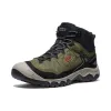 Men's Targhee IV Waterproof Hiking Boot  |  Dark Olive/Gold Flame sold by Keen
