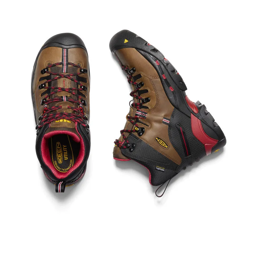 Men's Pittsburgh 6" Waterproof Boot (Steel Toe) | Bison sold by Keen product image thumbnail 4