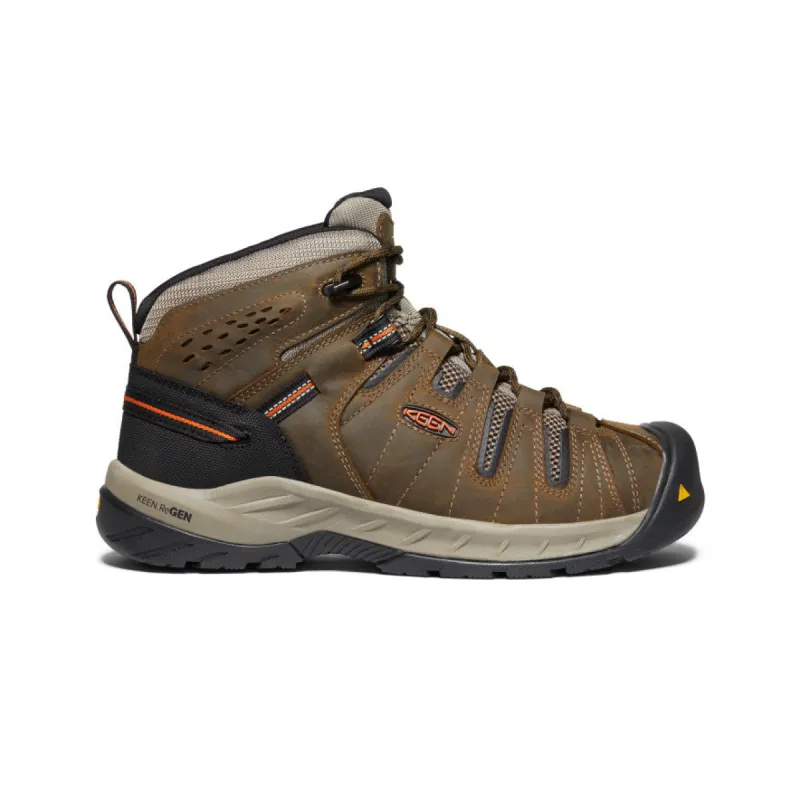Men's Flint II Boot (Soft Toe)  |  Cascade Brown/Burnt Ochre sold by Keen