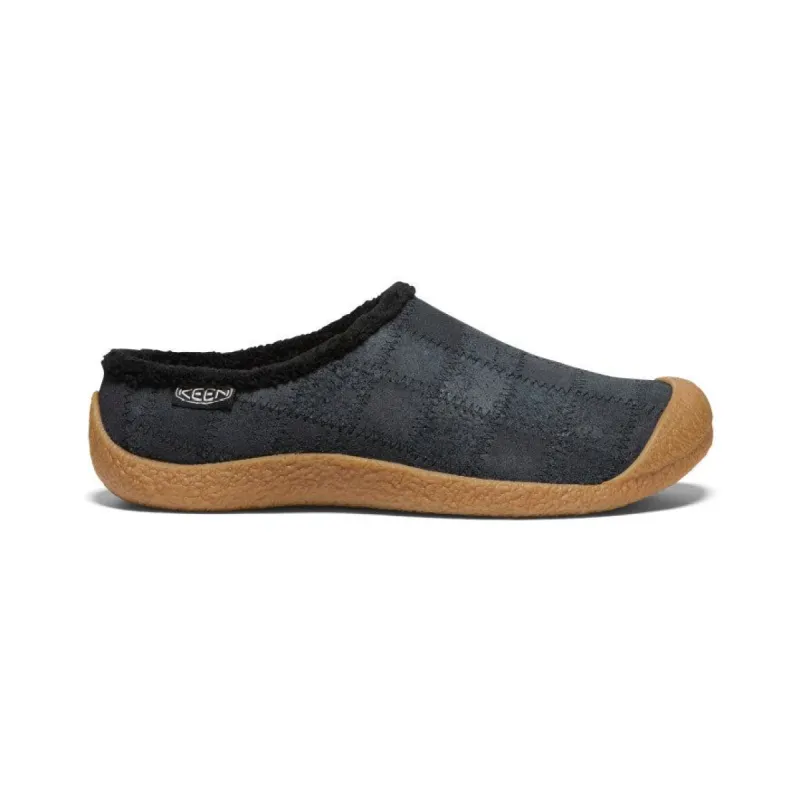 Women's Howser Harvest Leather Slide  |  Black/Birch sold by Keen