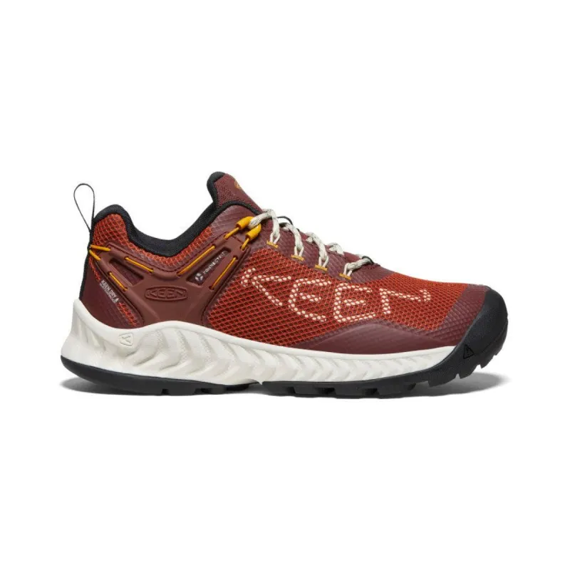 Women's NXIS EVO Waterproof Shoe  |  Baked Clay/Golden Yellow sold by Keen