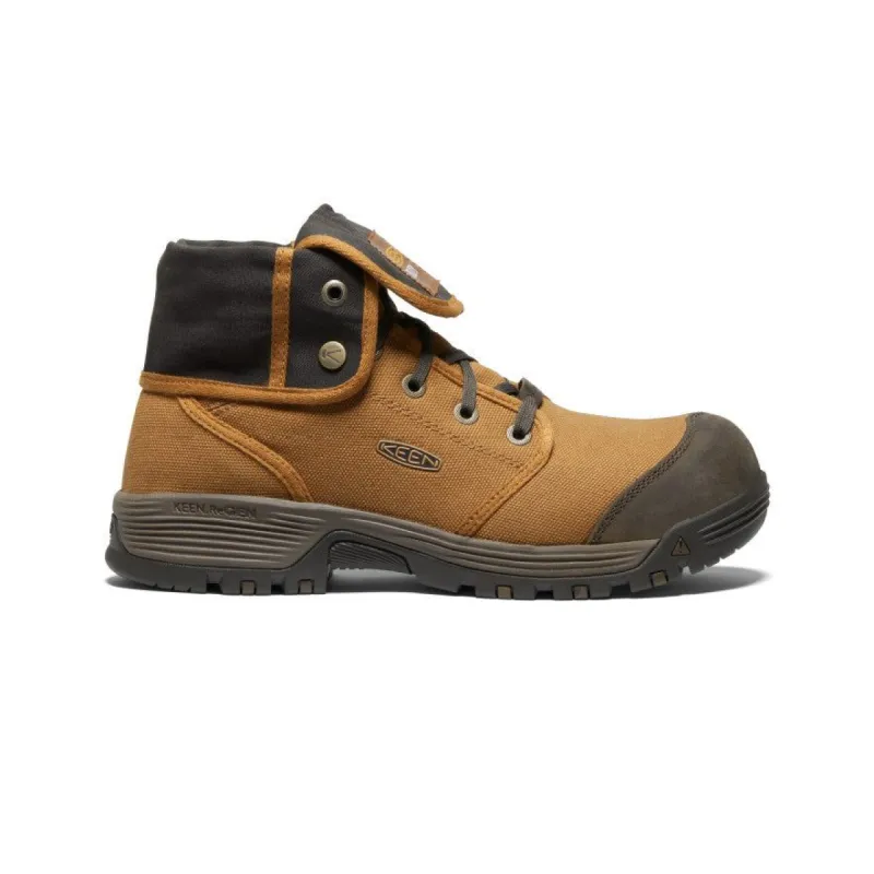 Men's Roswell Mid (Carbon-Fiber Toe) | Almond/Black Olive sold by Keen