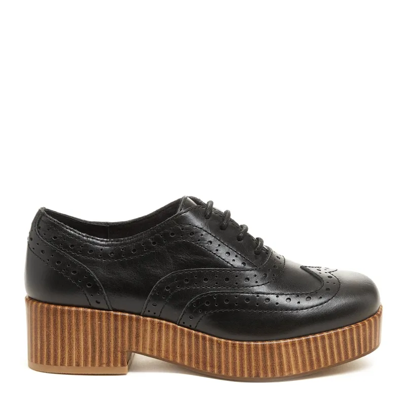 Crest Leather Platform Oxford sold by Kelsi Dagger