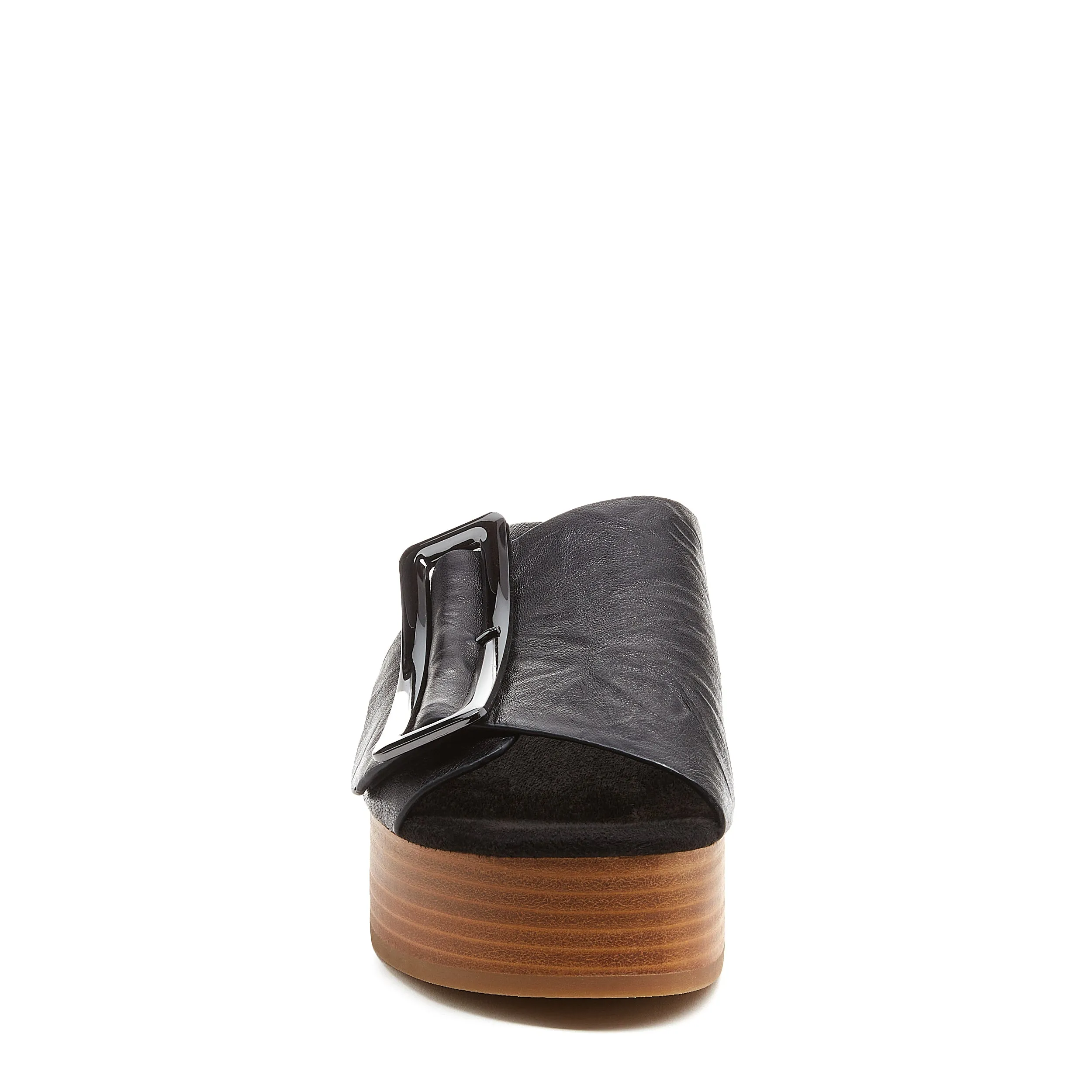 Dover Black Distressed Platform Sandals sold by Kelsi Dagger product image thumbnail 5