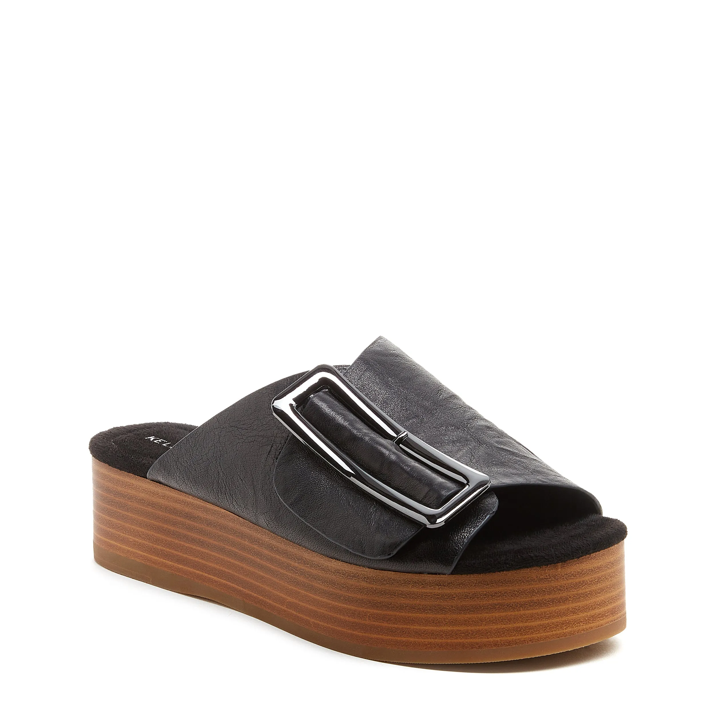 Dover Black Distressed Platform Sandals sold by Kelsi Dagger product image thumbnail 3