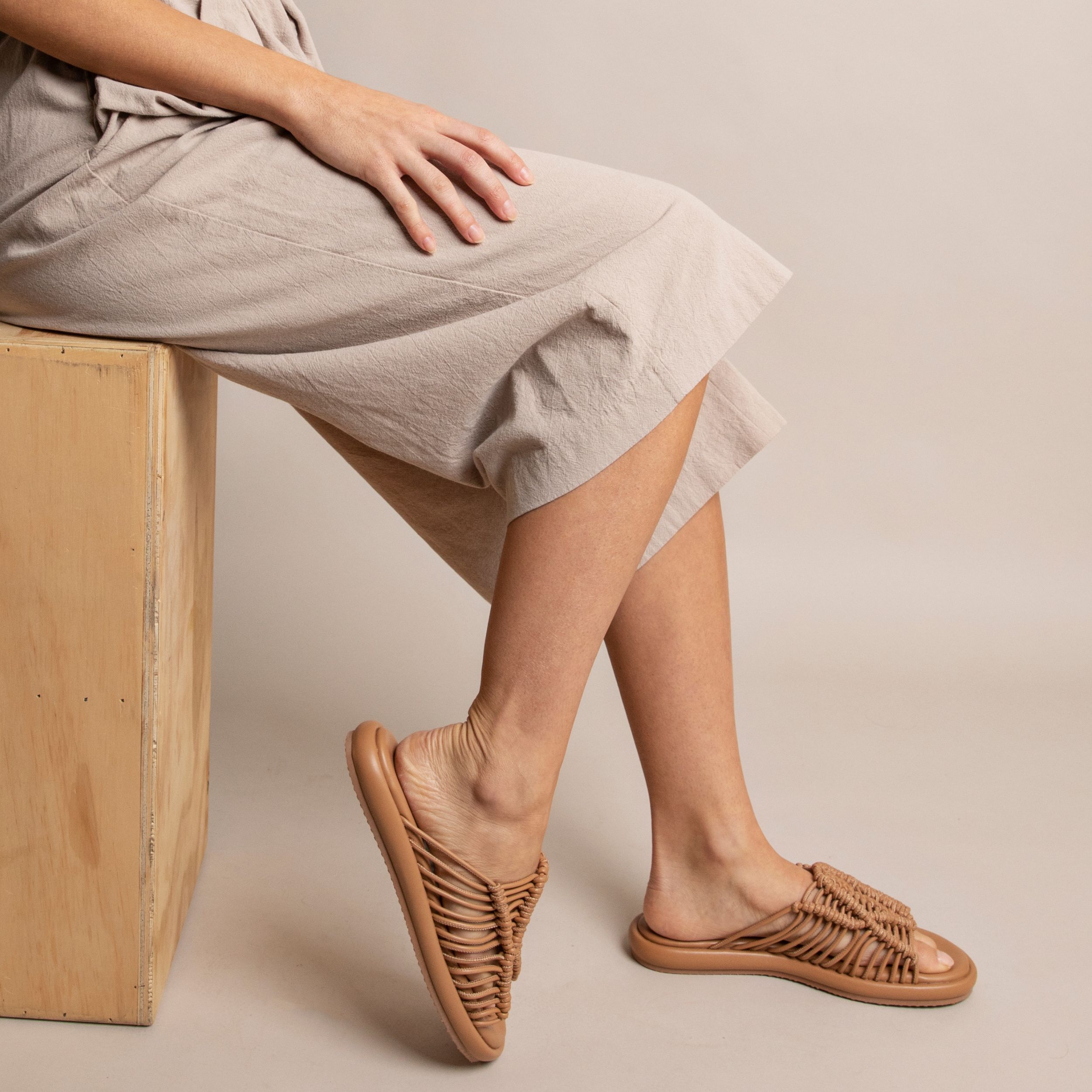 Turn Tan Thong Sandal sold by Kelsi Dagger product image thumbnail 2