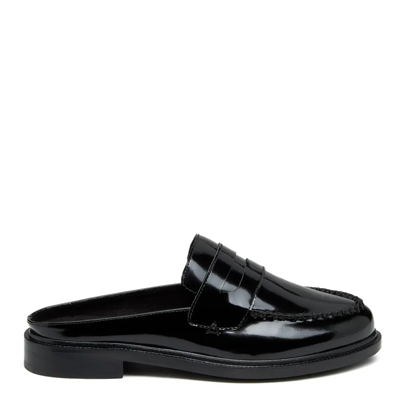 Lock Black Loafer Mules sold by Kelsi Dagger