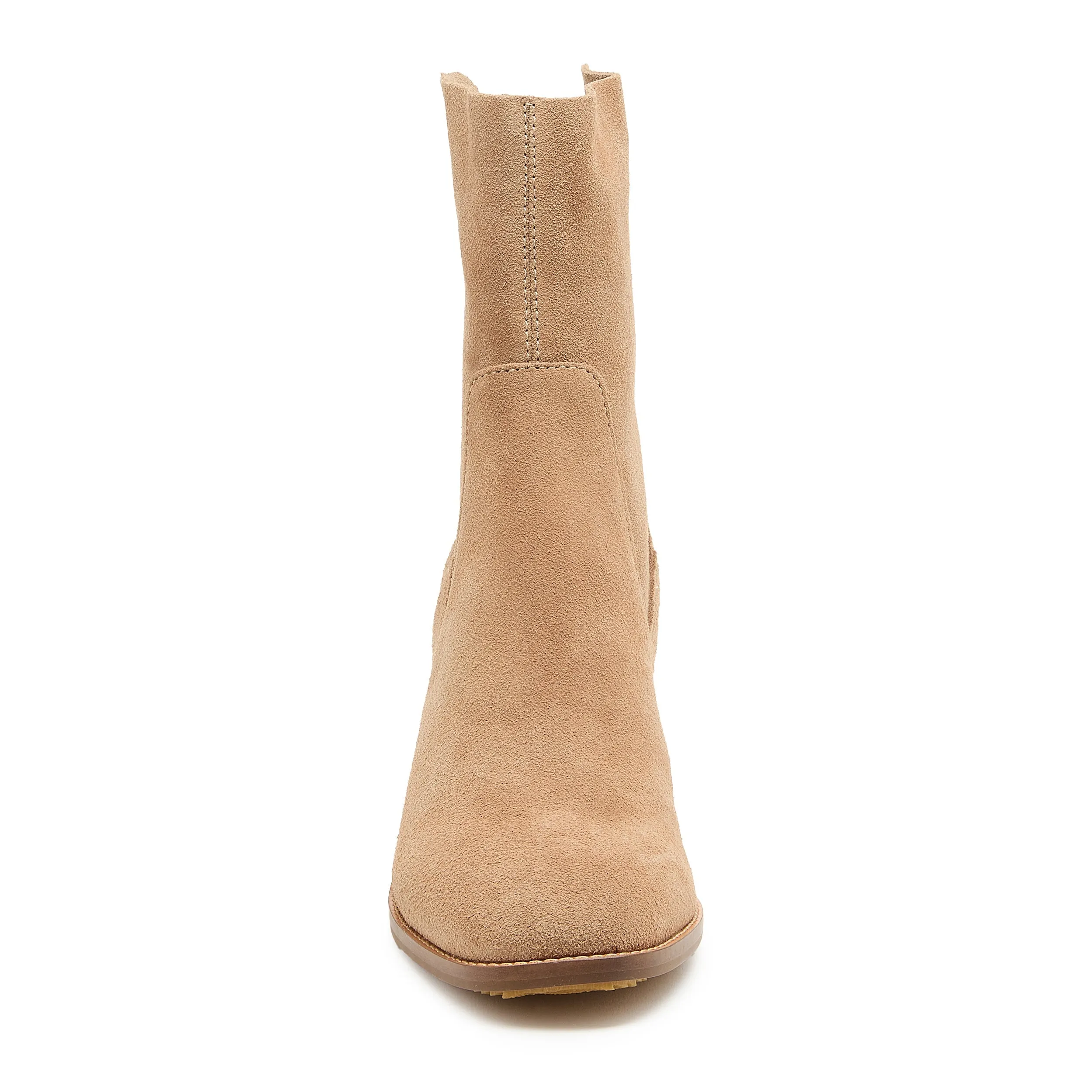 Island Almond Suede Wide Width Booties sold by Kelsi Dagger product image thumbnail 5