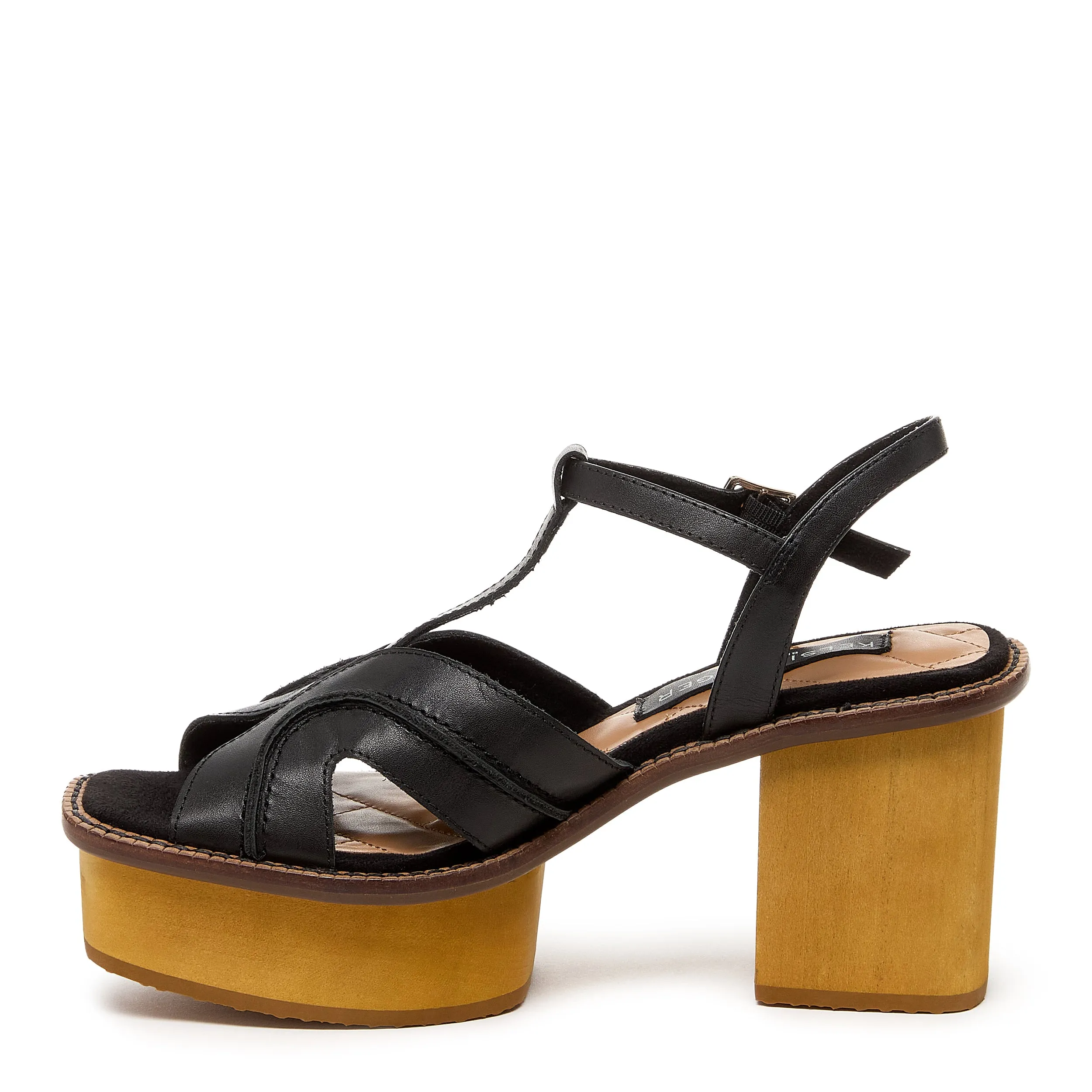 Genie Black Platform Sandals sold by Kelsi Dagger product image thumbnail 3