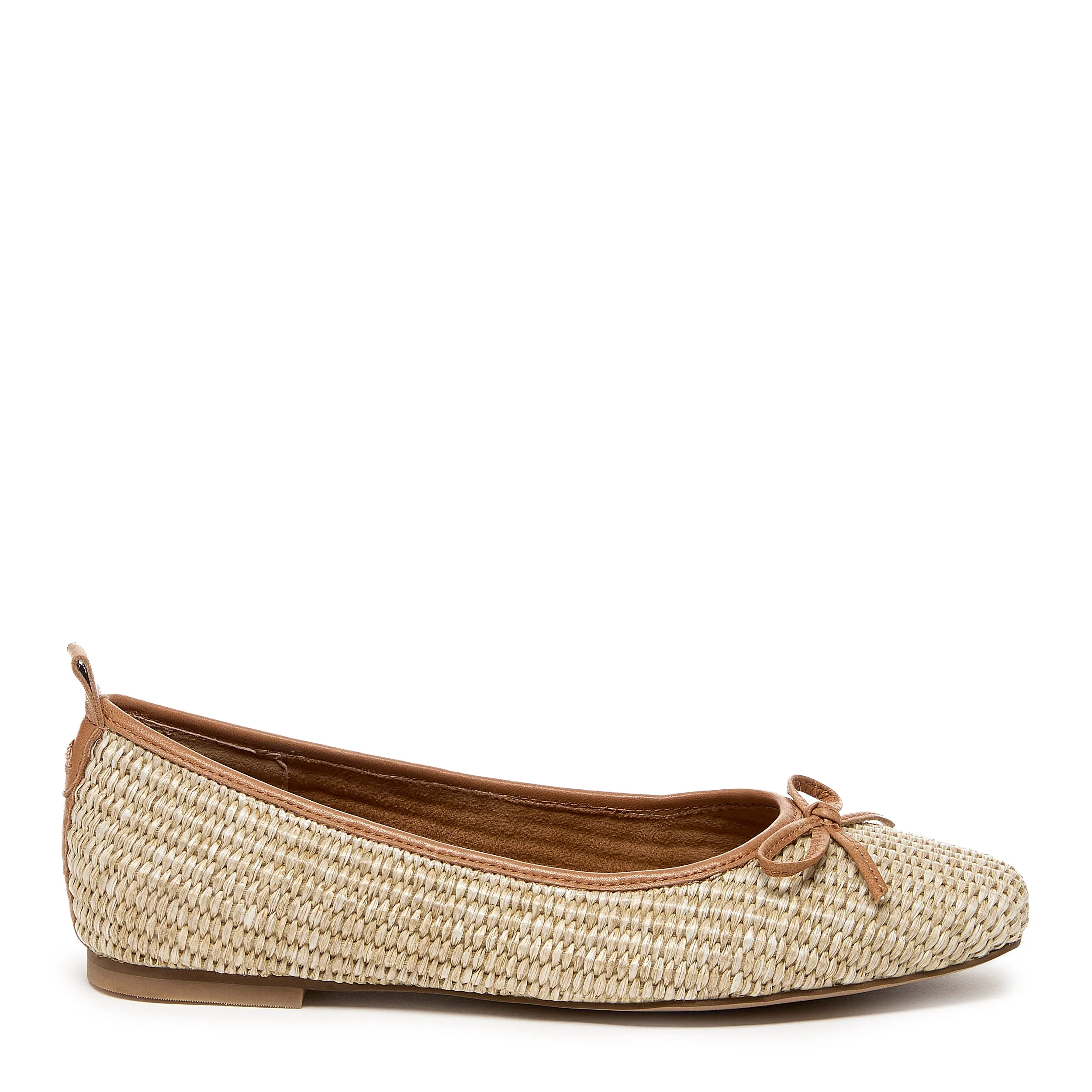 Frankie Mini Raffia Ballet Flats sold by Kelsi Dagger