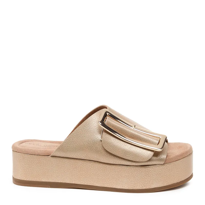 Dover Chai Metallic Platform Sandals sold by Kelsi Dagger