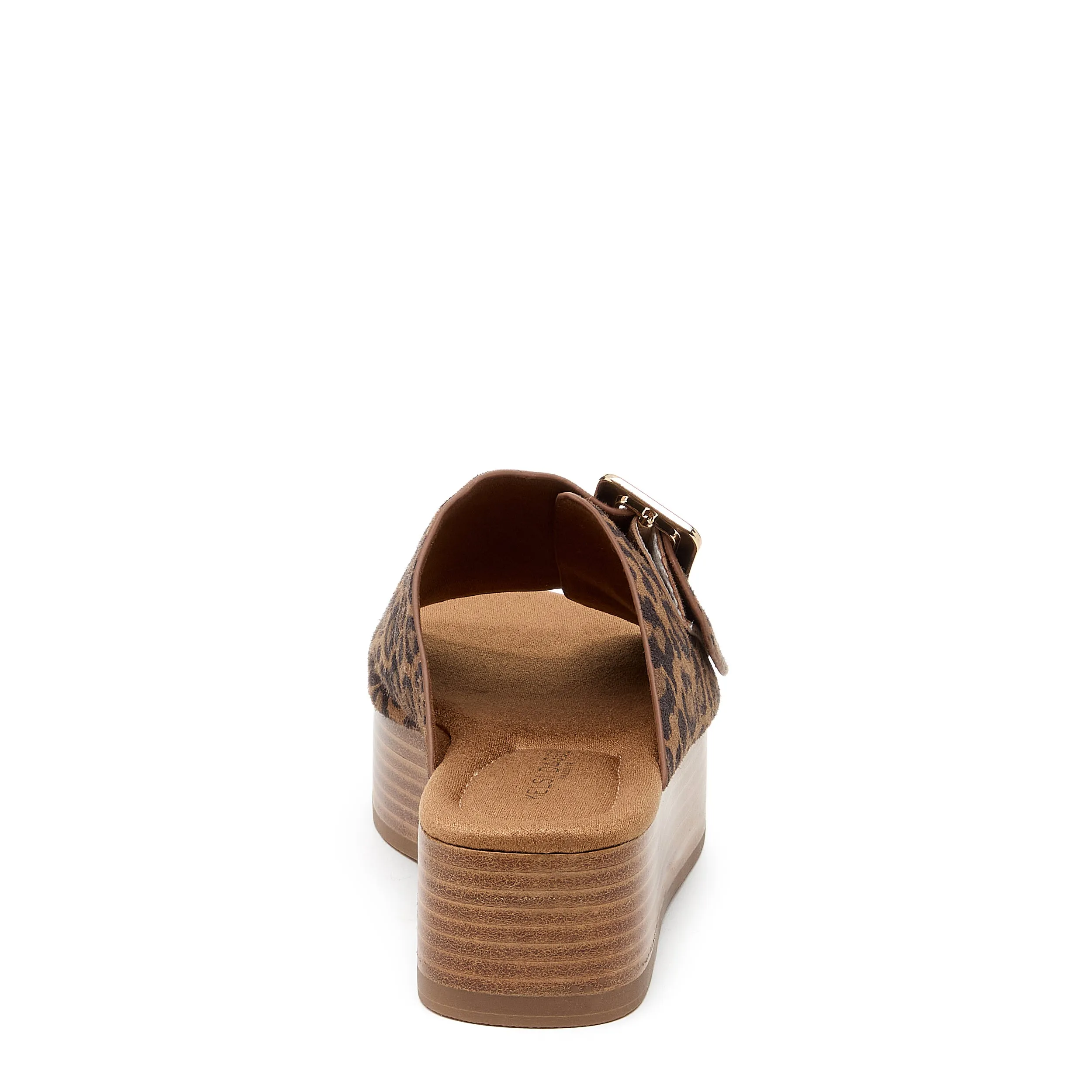 Dover Leopard Suede Platform Sandals sold by Kelsi Dagger product image thumbnail 4