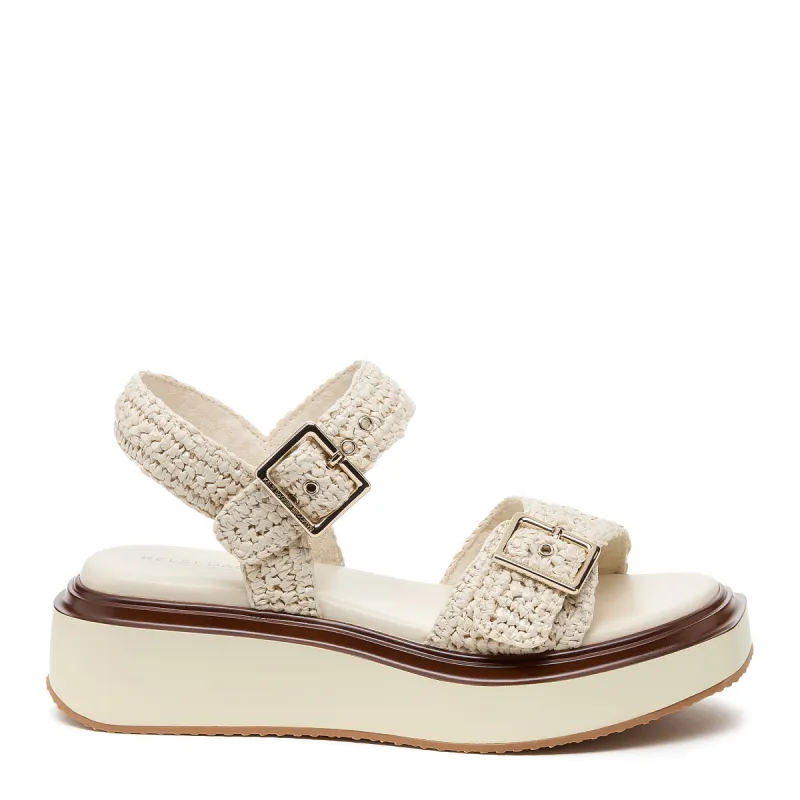 Suri Shell Raffia Sandal sold by Kelsi Dagger